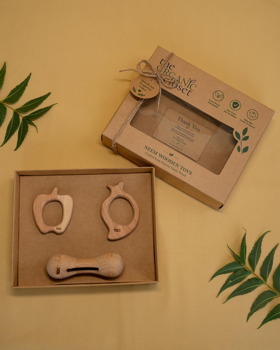 Orchard Collection Neem Wood Gift Set