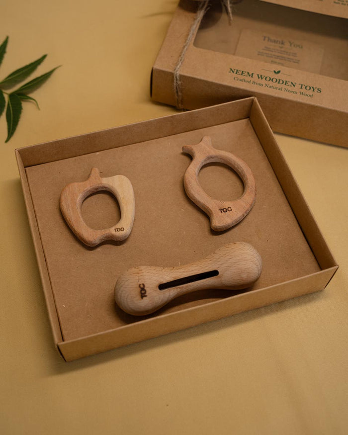 Orchard Collection Neem Wood Gift Set