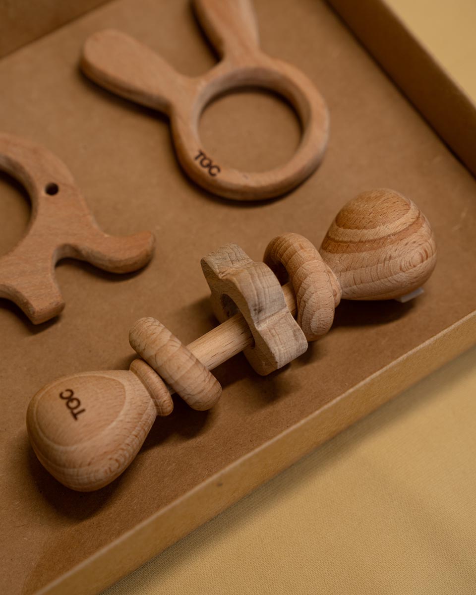 Woodland Collection Neem Wood Gift Set