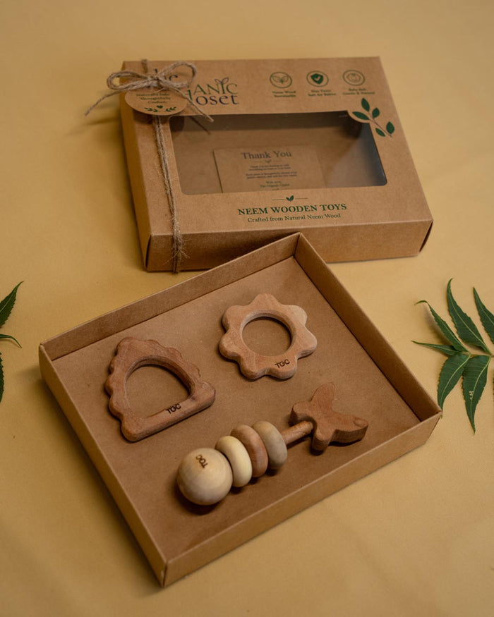 Dreamland Collection Neem Wood Gift Set